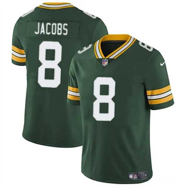 Men & Women & Youth Green Bay Packers #8 Josh Jacobs Green Vapor Limited Football Stitched Jersey,We sell and wholesale Men & Women & Youth Green Bay Packers #8 Josh Jacobs Green Vapor Limited Football Stitched Jersey on line form chian!